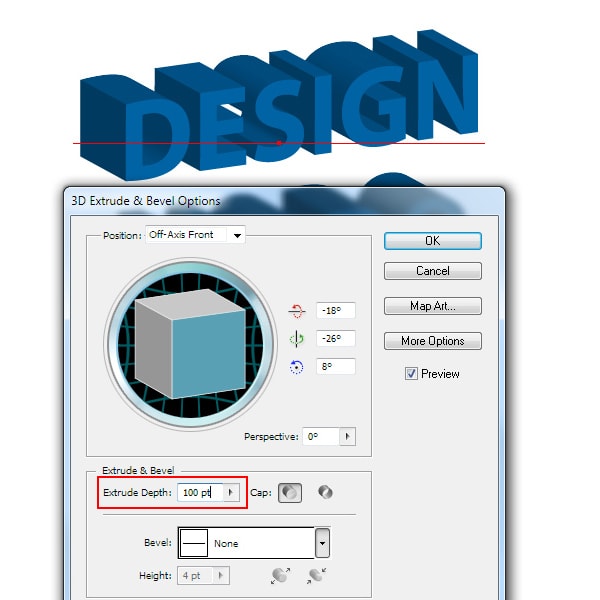 آموزش مدلسازی سه بعدی در ایلوستریتور